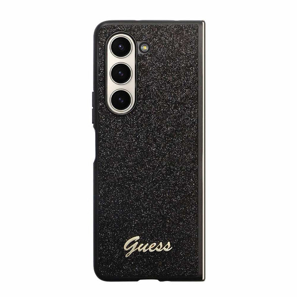 Guess Glitter Flakes Metal Logo Case за Samsung Galaxy Z Fold 5