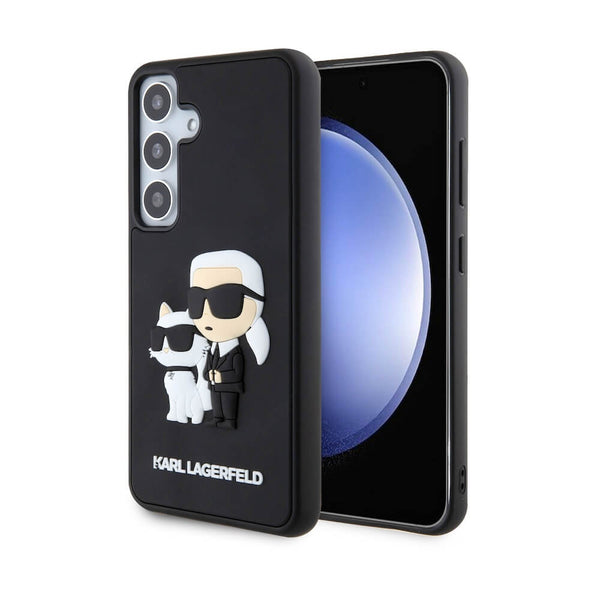 Karl Lagerfeld Karl and Choupette 3D Case за Samsung Galaxy S24