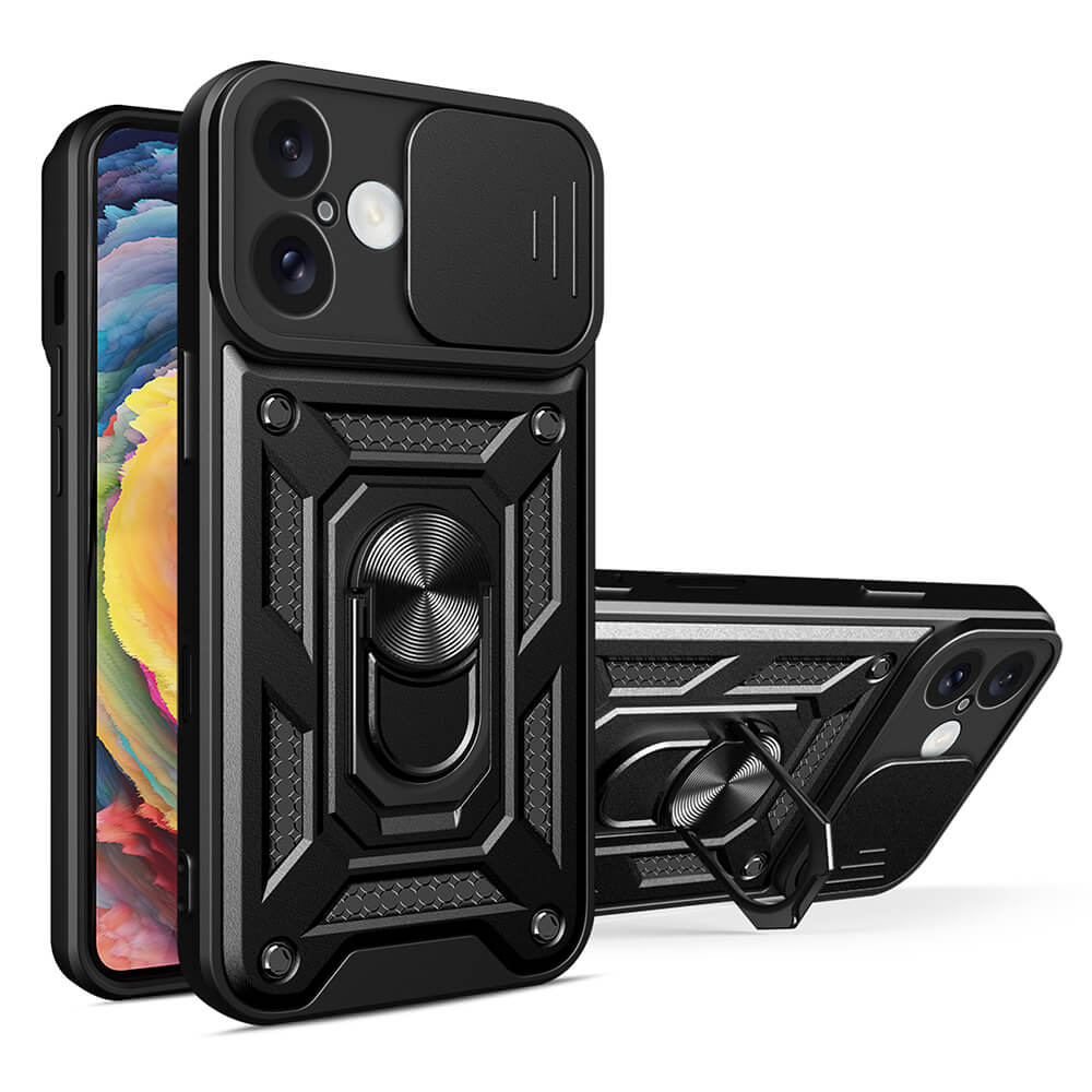 Techsuit CamShield Case за iPhone 16