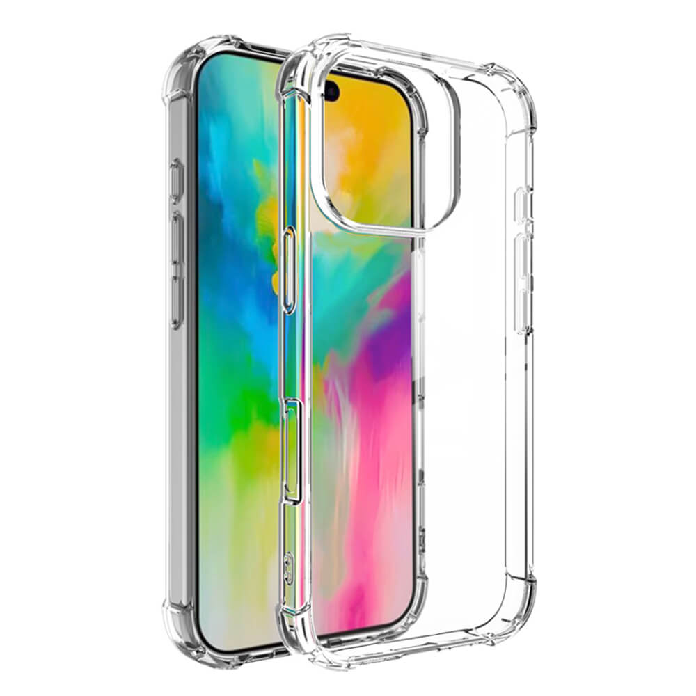 Techsuit Shockproof Clear Silicone Case за iPhone 16 Pro